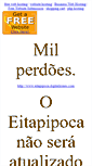 Mobile Screenshot of eitapipoca.digitalzones.com
